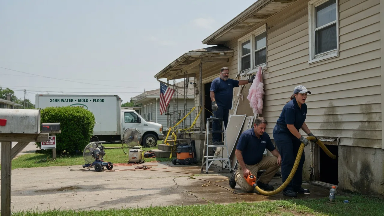 Water Damage Repair in Coralville, IA near me